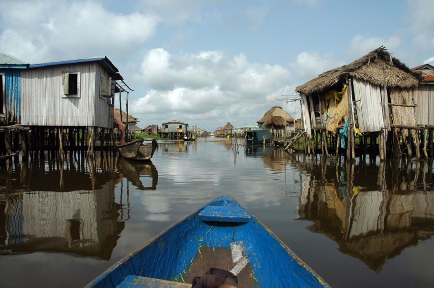The stilt village of Ganvie