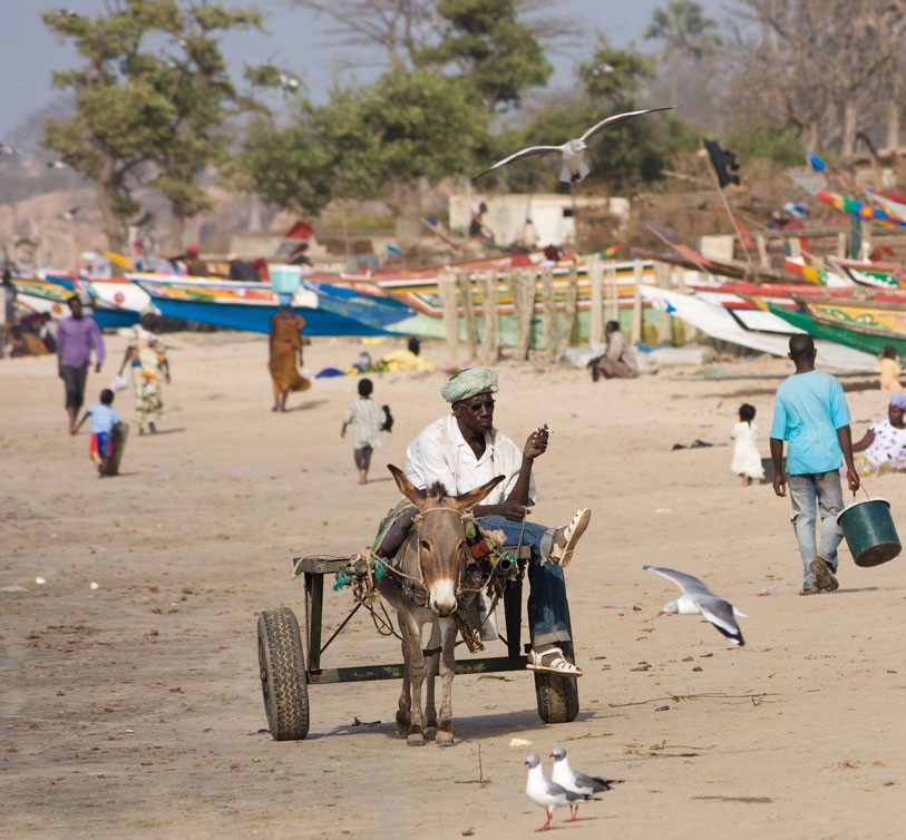 Gambia beach