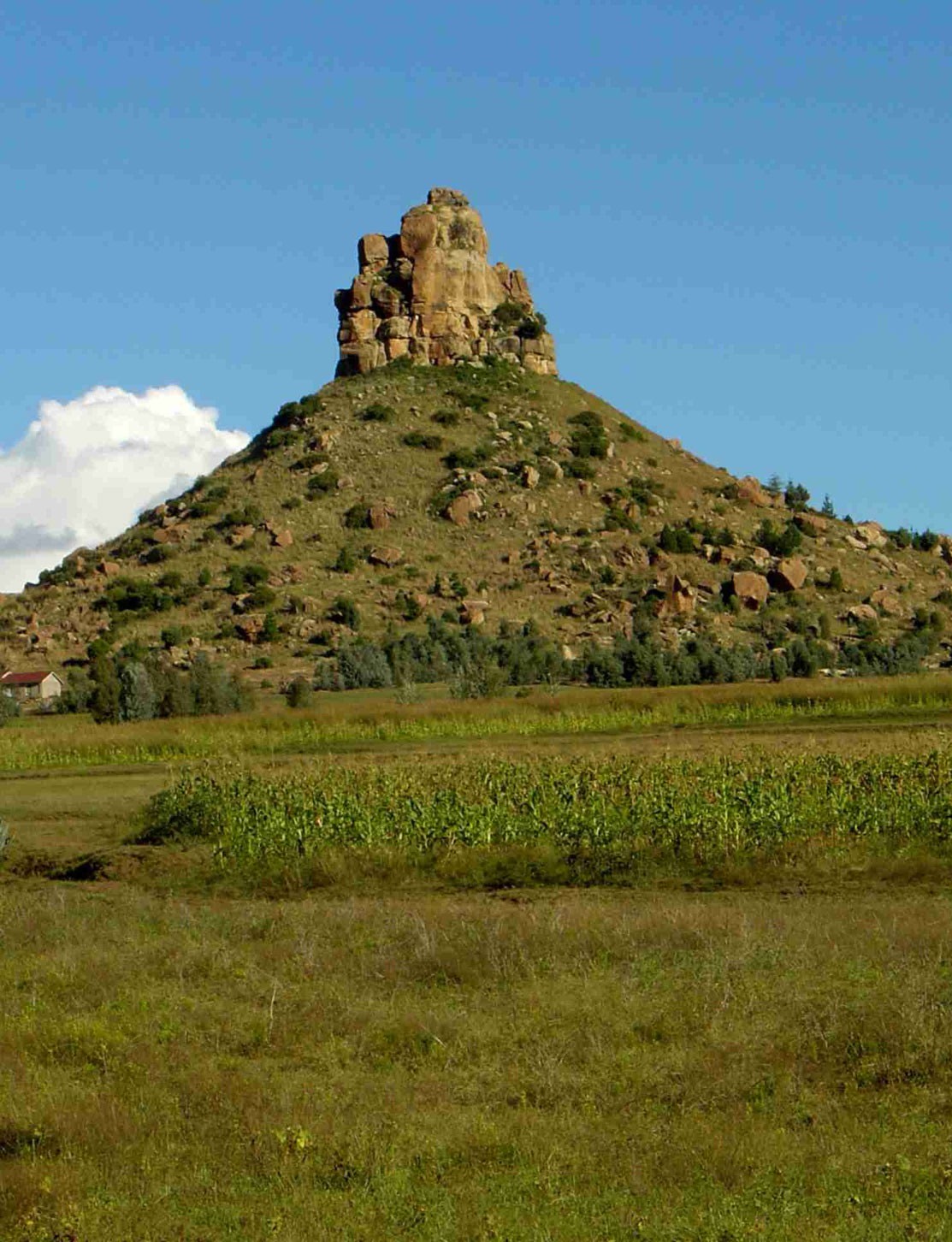 Qiloane (Basotho Hat) mountain