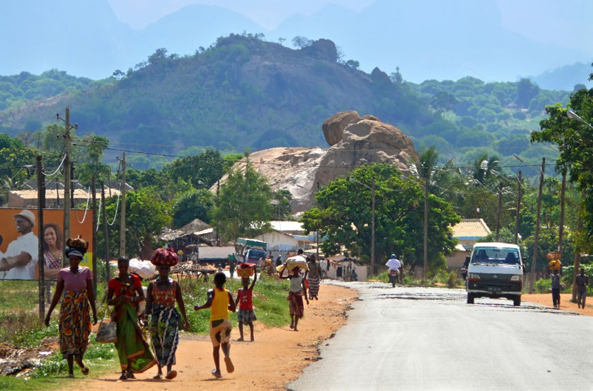 A road in Nampula