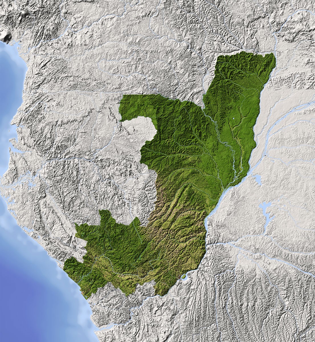 A map of Congo