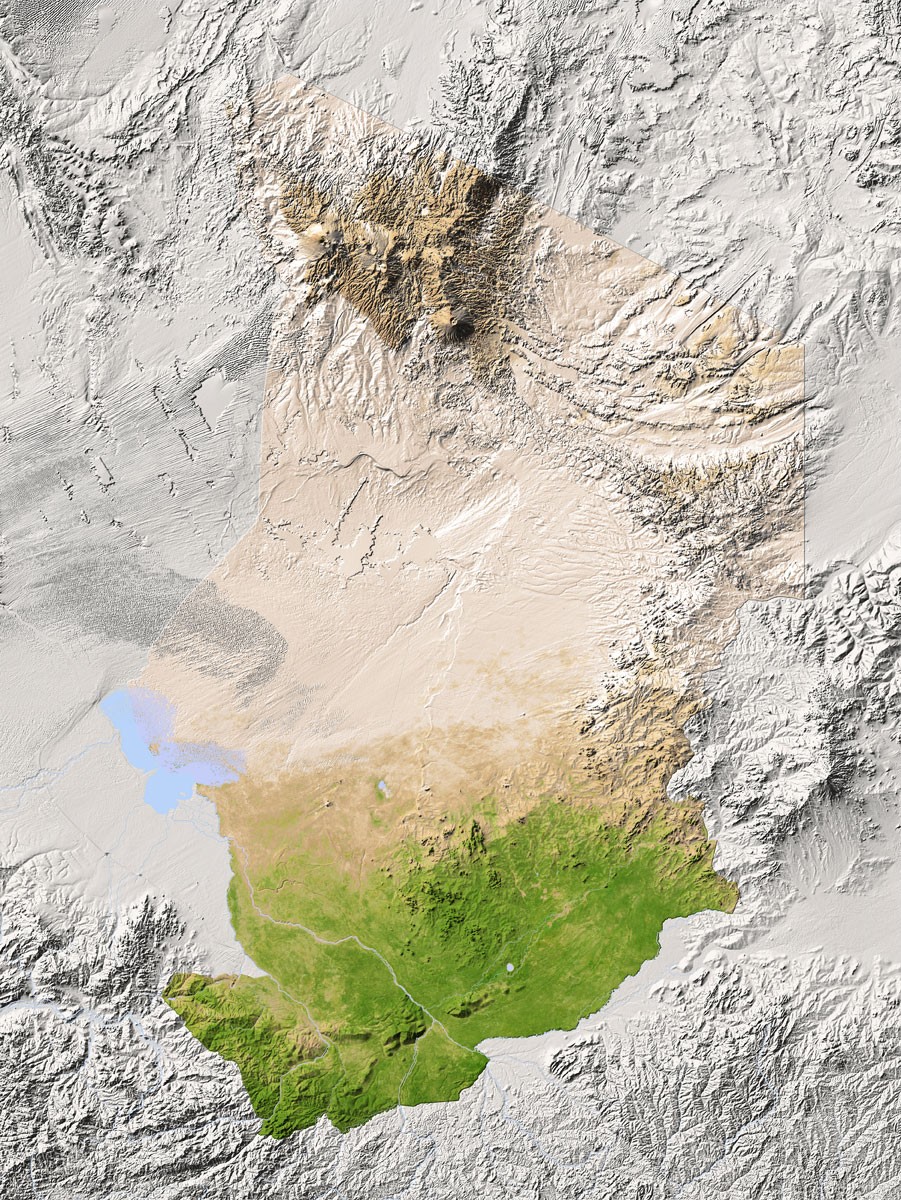 A map of Chad