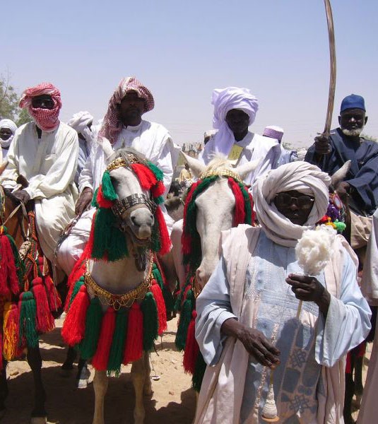 Tribesmen from northern Chad