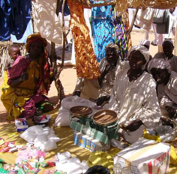 Darfur refugee camp, Chad