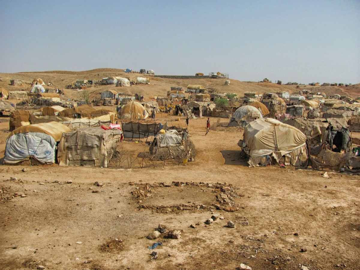 Refugee camp
