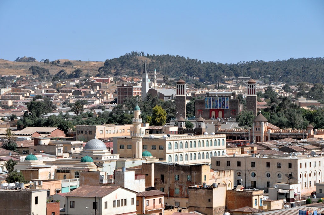 A view of Asmara, the capital