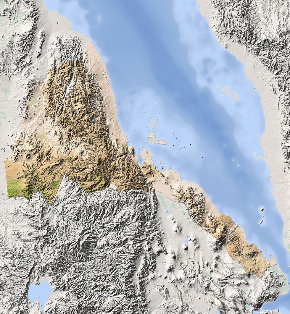 A map of Eritrea