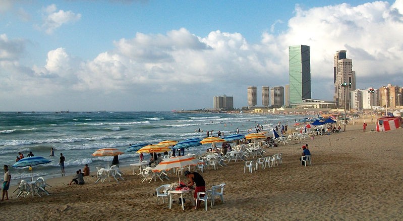 The beach at Tripoli