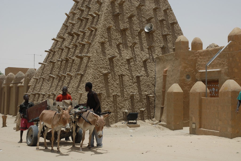 Mud mosque, Timbuktu
