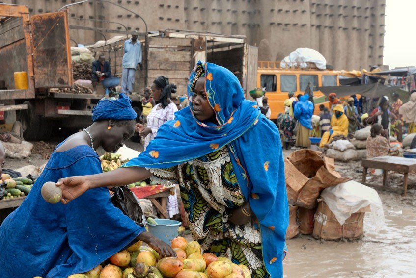 Market in Djenné