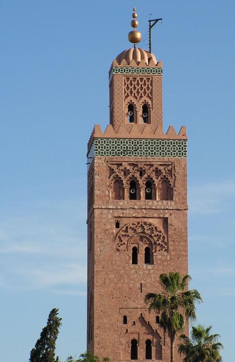 Minaret of the Koutoubia Mosque, Marrakech