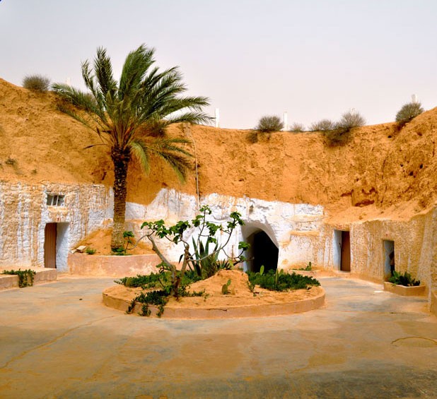 Troglodyte houses