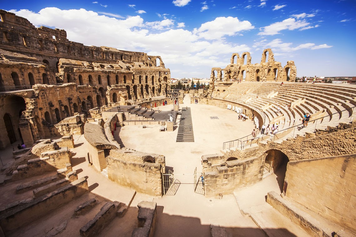 Roman amphitheatre at El Jem