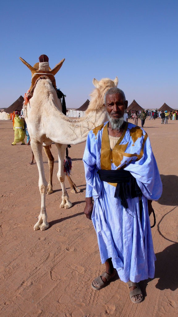 A Sahrawi refugee