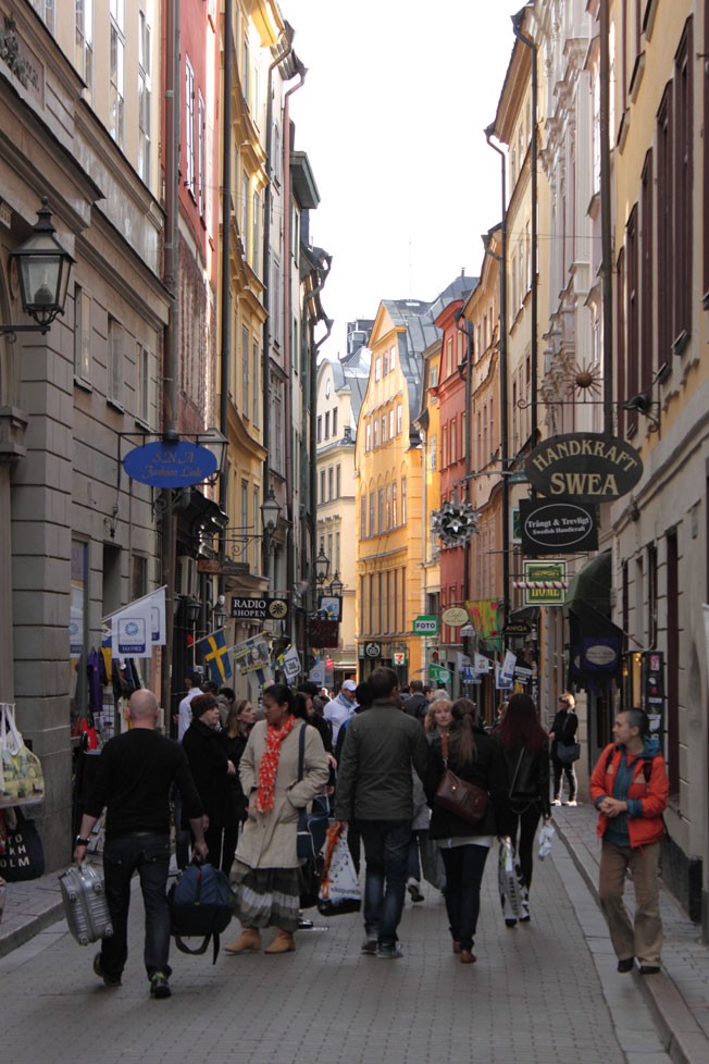 Street scene, Stockholm