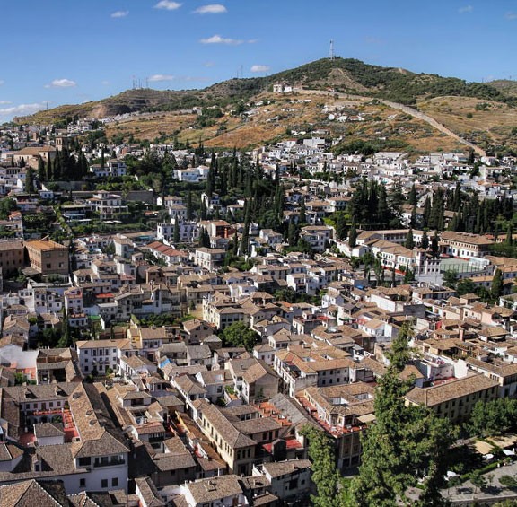 Sacromonte, a gitano neighbourhood in Granada