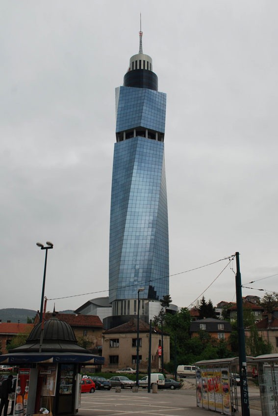 The Avaz Twist Tower, Sarajevo