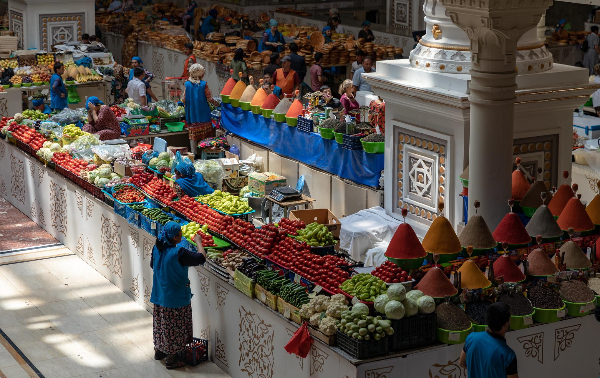 Mehrgon Market, Dushanbe