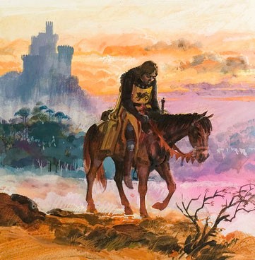 El Cid rides into exile