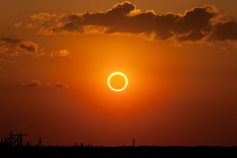A "ring of fire"