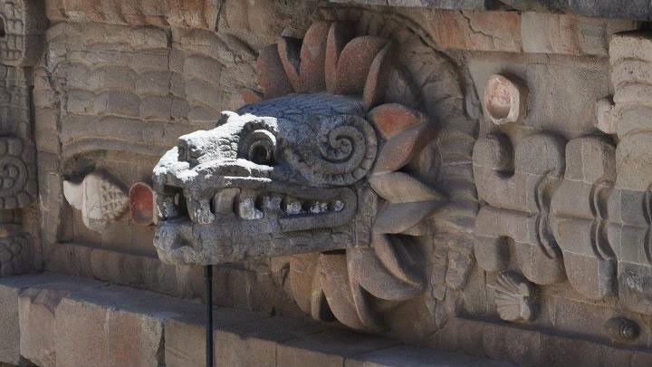 Head of Quetzalcoatl