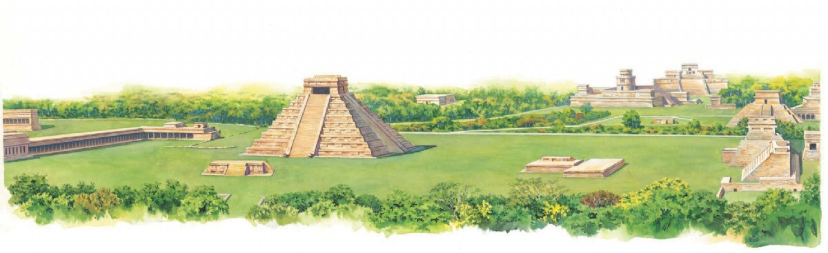 The Temple of Kukulcan (Quetzalcoatl)