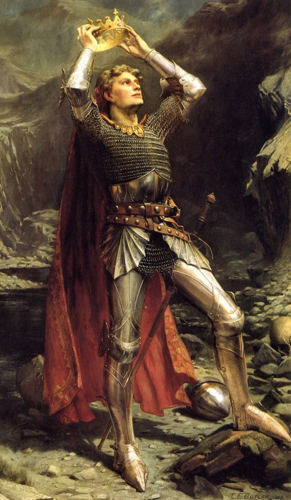 A young King Arthur
