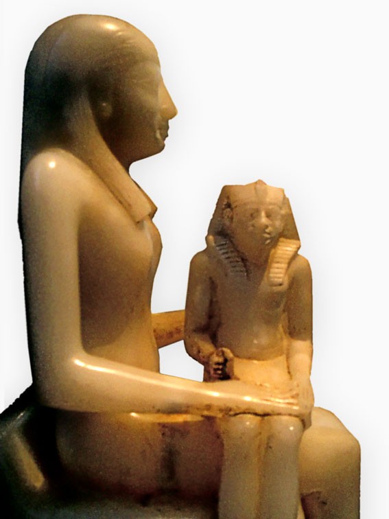 Pepi II and his mother, Ankhnesmeryre II