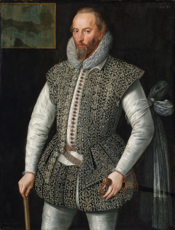 Sir Walter Raleigh in 1598