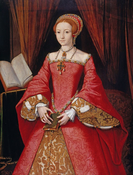 A portrait of Elizabeth at the age of 13