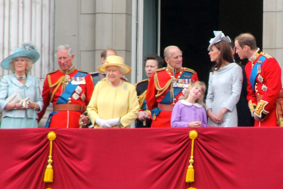 The British royal family in 2012