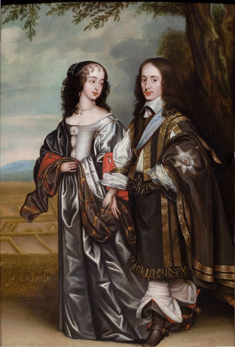 King William II and Queen Mary II