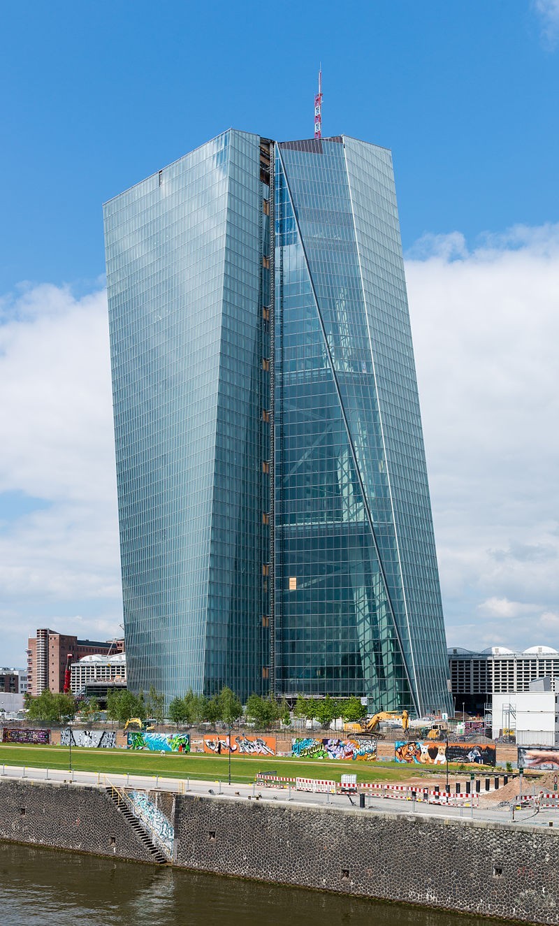 European Central Bank, Frankfurt, Germany
