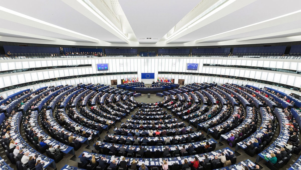 European Parliament in session, Strasbourg