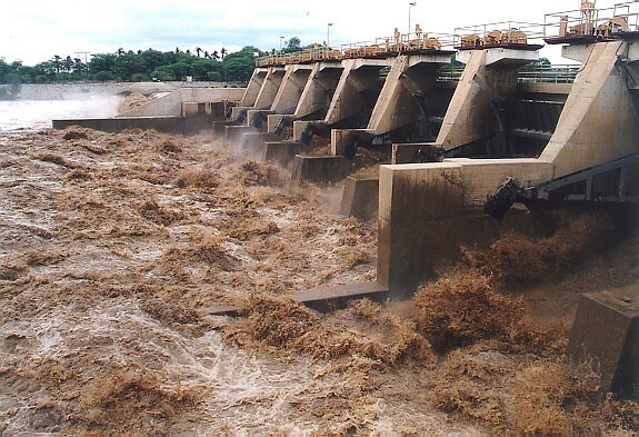 Flooding in Peru, following the 1998 El Niño