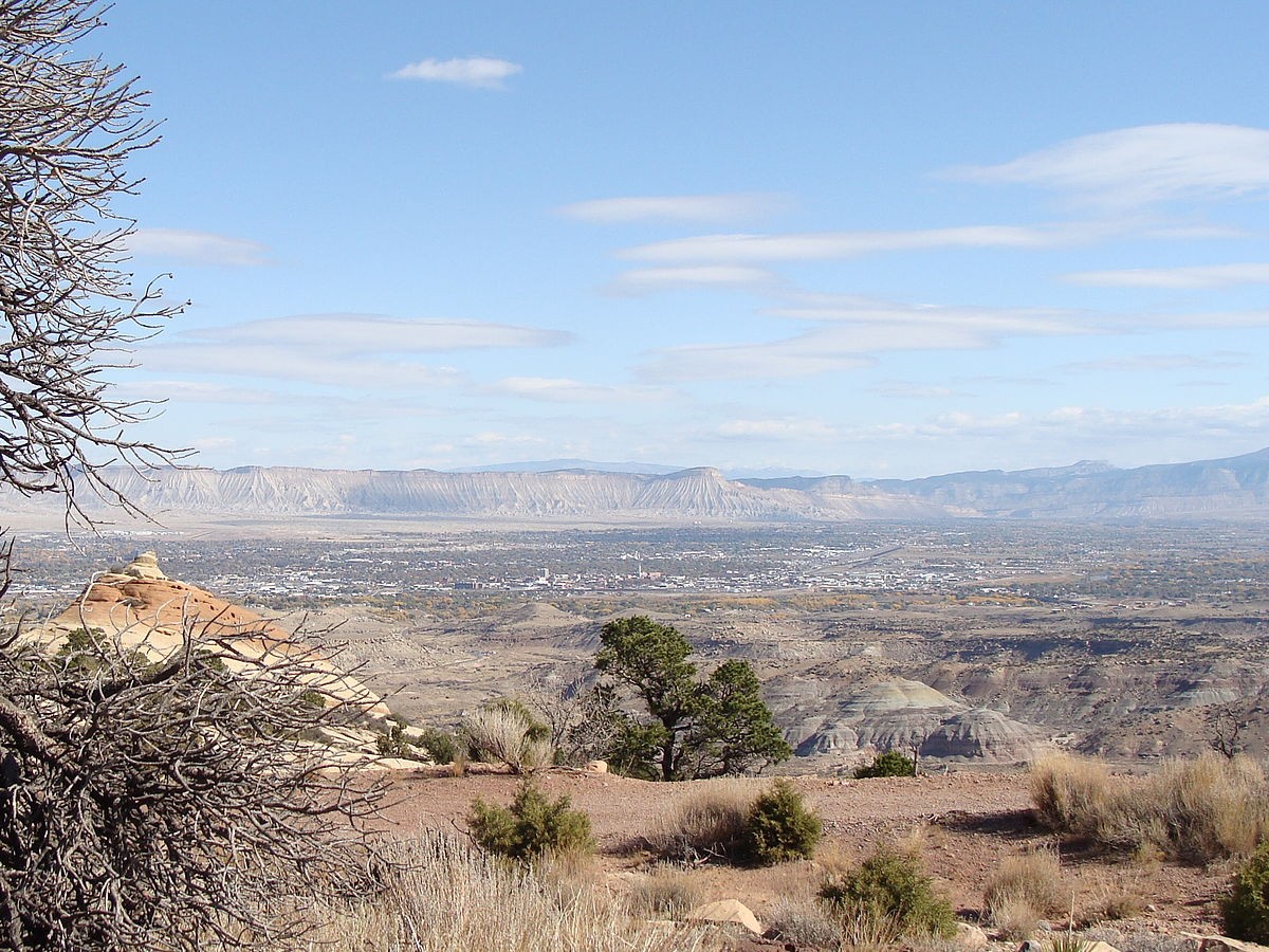 A semi-arid valley in western Colorado