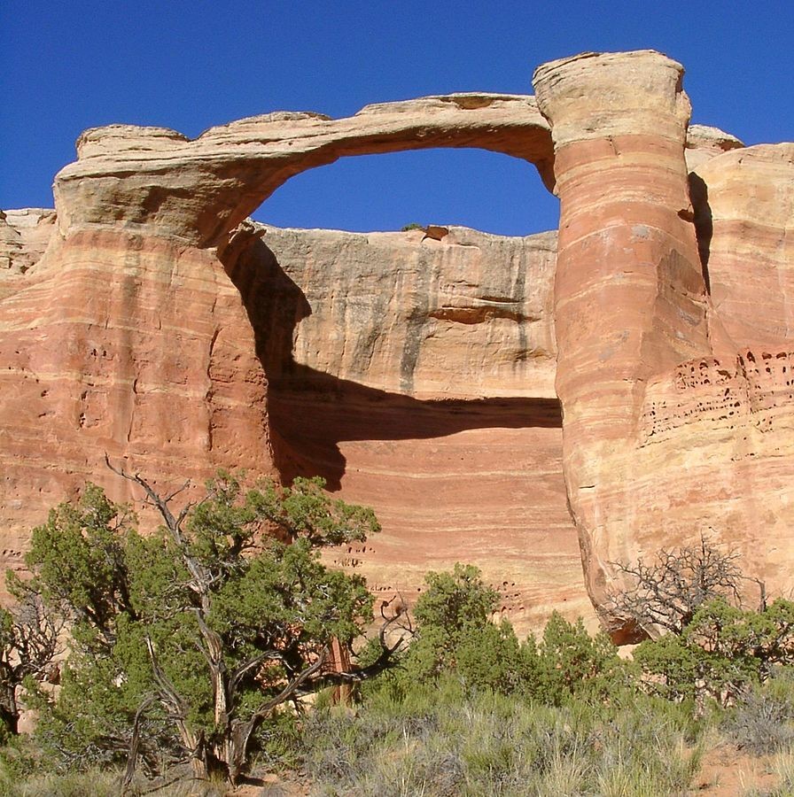 Rim Arch in the Black Ridge Canyons Wilderness