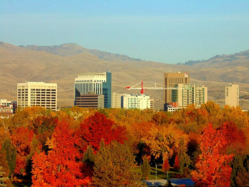 Boise in the fall