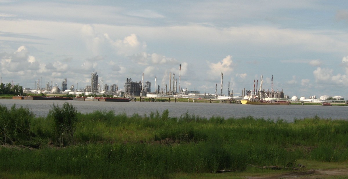 Petrochemical plant near Norco