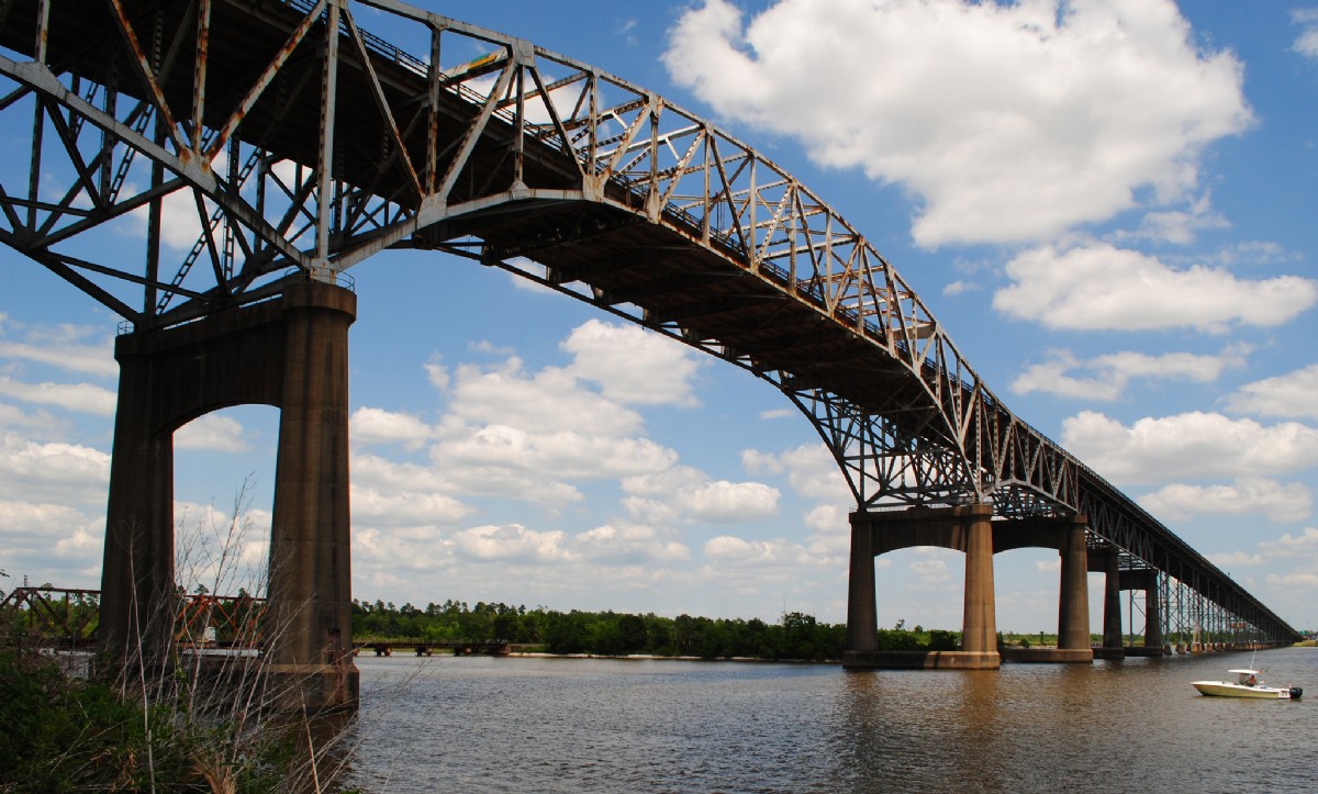 Bridge over Calcasieu River, Lake Charles