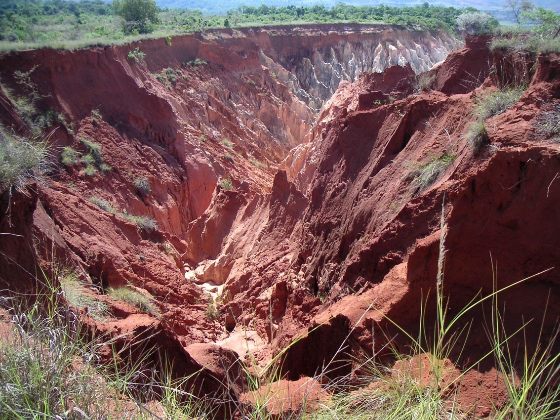 Gully erosion, Madagascar