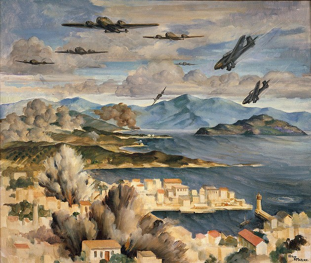 German Luftwaffe attack on Crete, May 1941