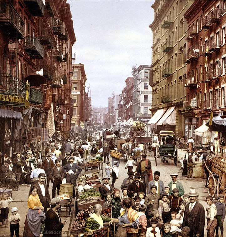 New York City's Lower East Side in 1900