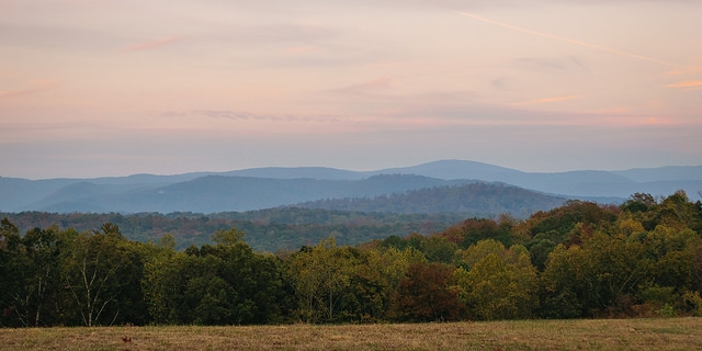 The hills of northern Georgia