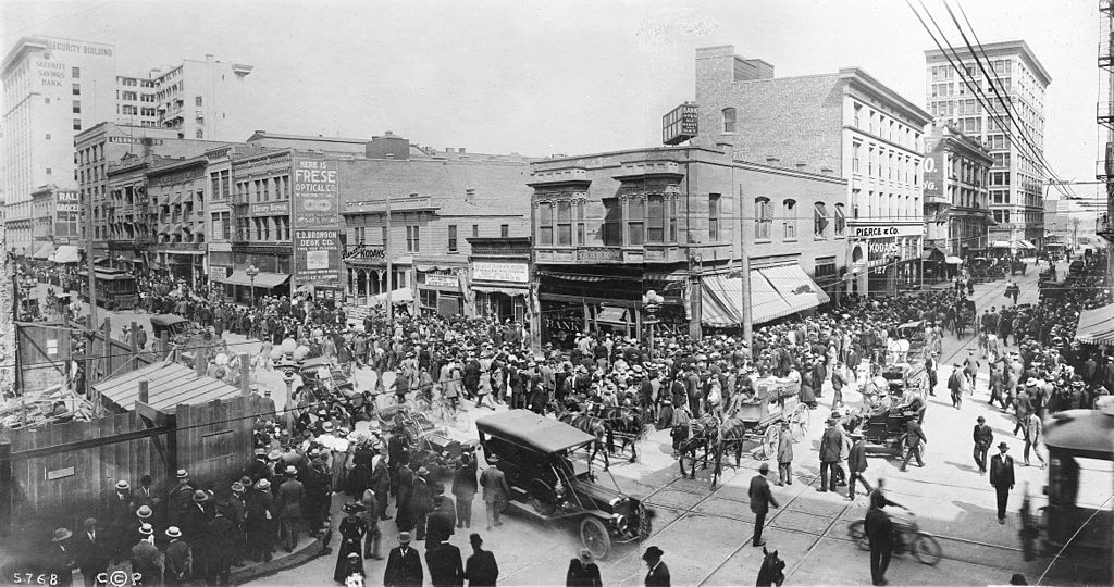 Los Angeles in 1910