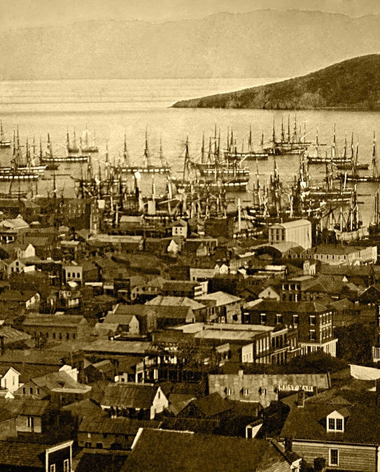 San Francisco during the California Gold Rush