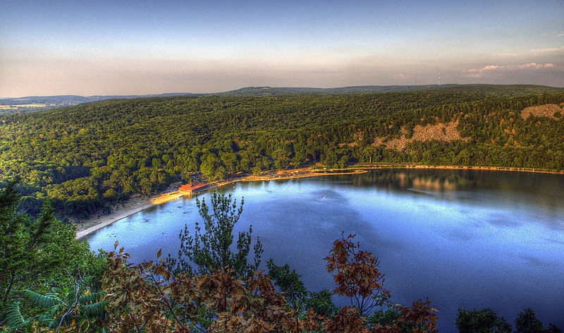 Devil's Lake, south of Baraboo