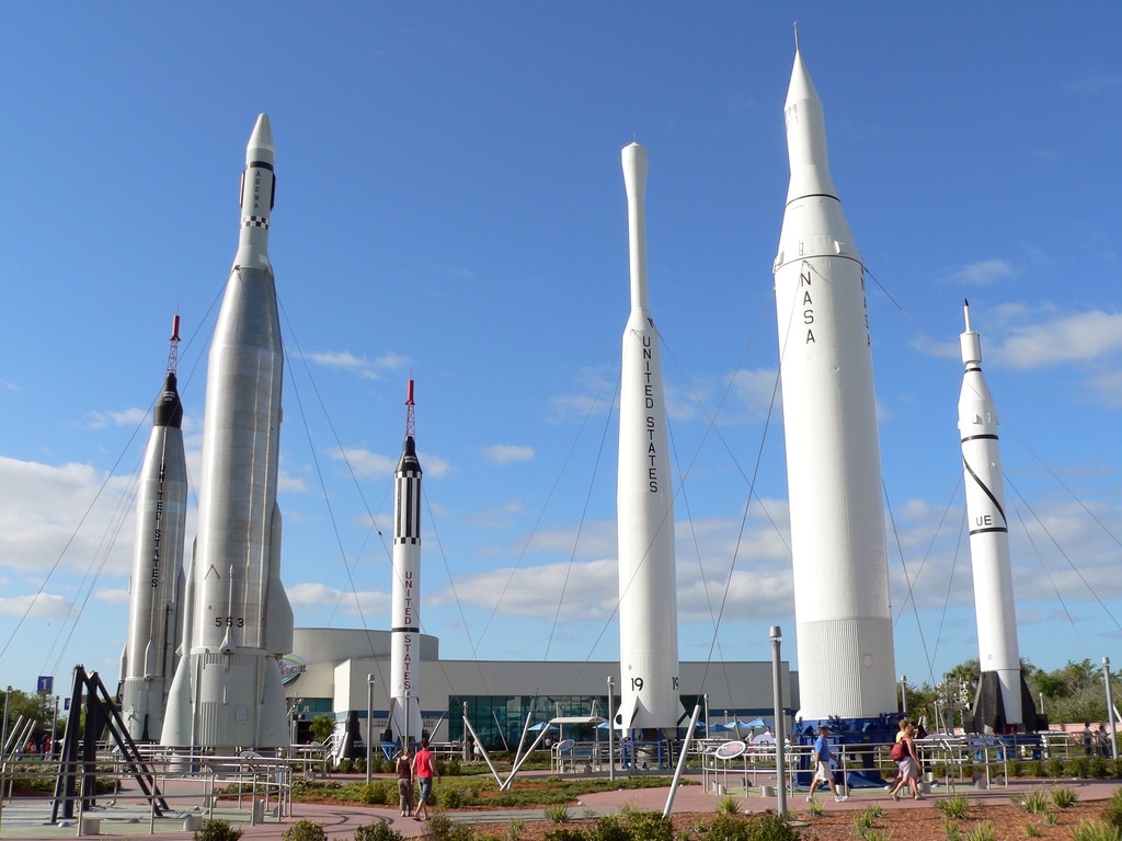 Rocket Garden at Kennedy Space Center
