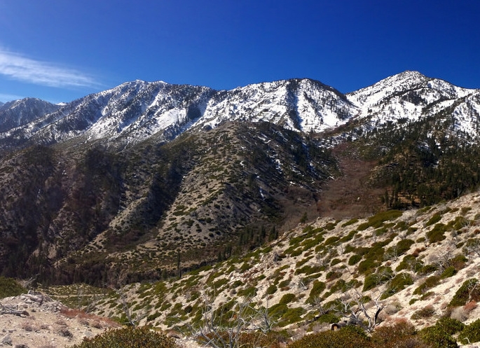 Carson Range, part of the Sierra Nevada