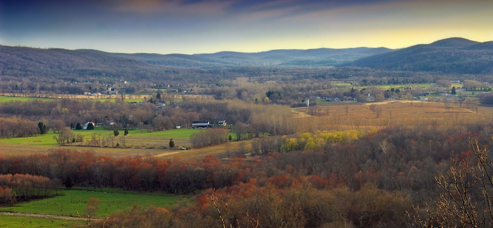 Pequest River Valley, northern New Jersey